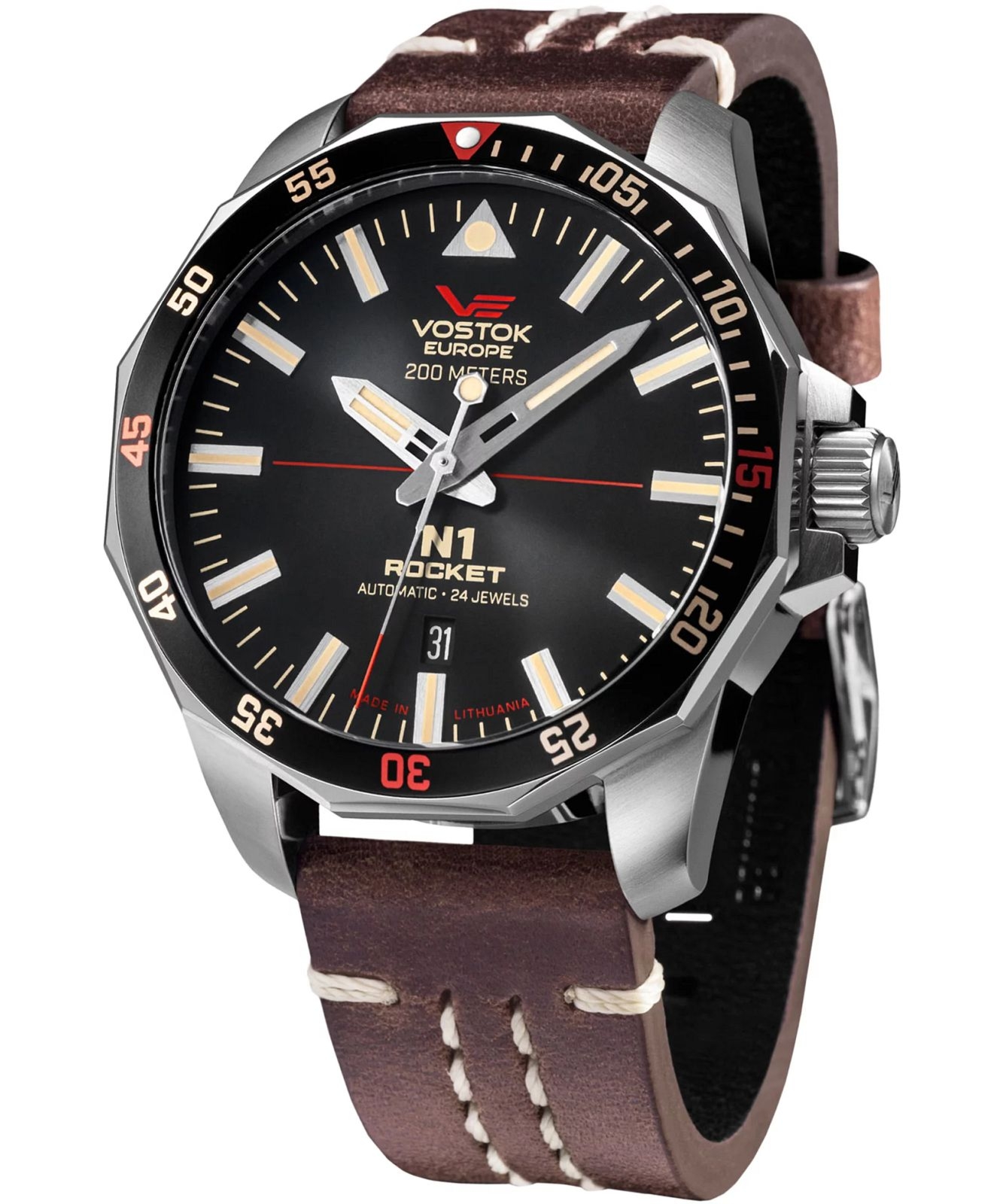 Zegarek męski Vostok Europe Rocket N-1 Automatic Limited Edition NH35A-225A709