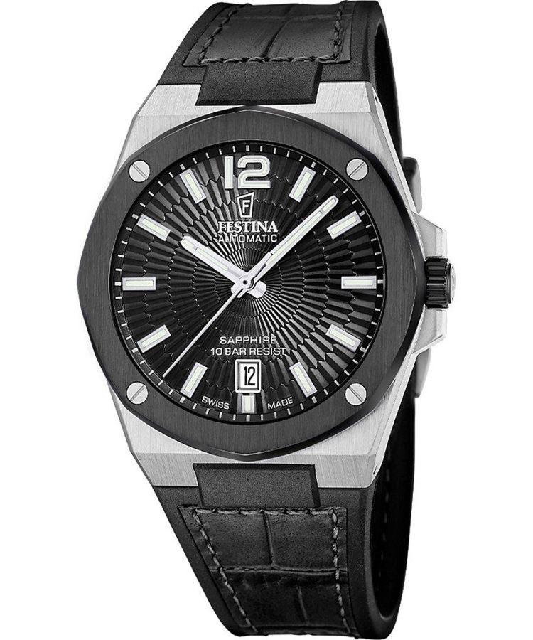 Zegarek męski Festina Swiss Made Vallée Automatic F22005-4