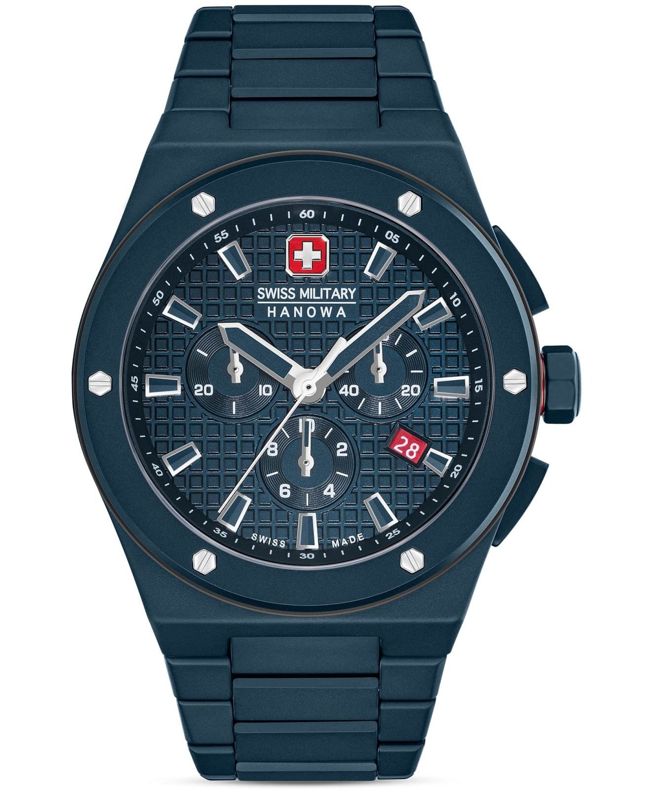 Zegarek męski Swiss Military Hanowa Sidewinder Chronograph Ceramic SMWGI0002281