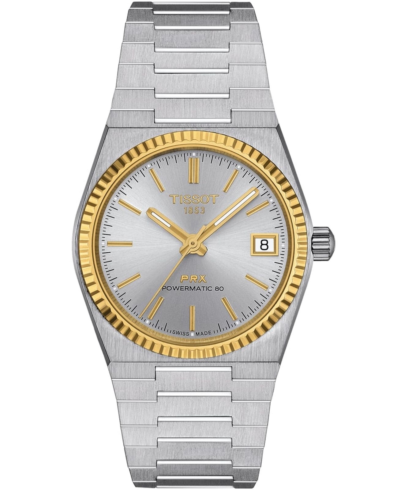 Zegarek damski Tissot PRX Powermatic 80 35mm T931.207.41.031.01 (T9312074103101)