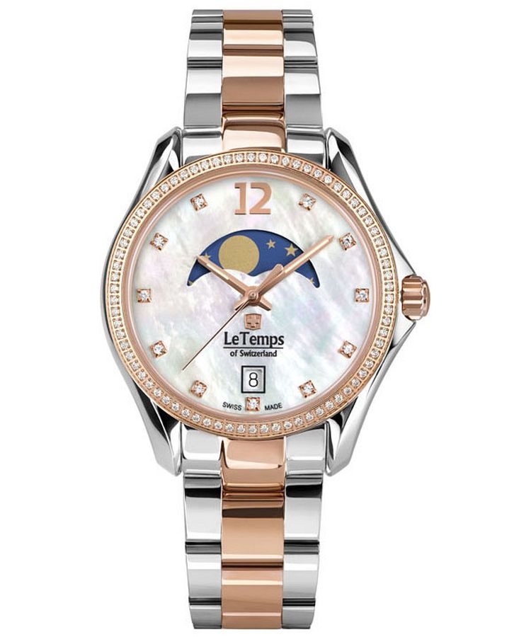 Zegarek damski Le Temps Sport Elegance Moon Phase LT1030.46BT02