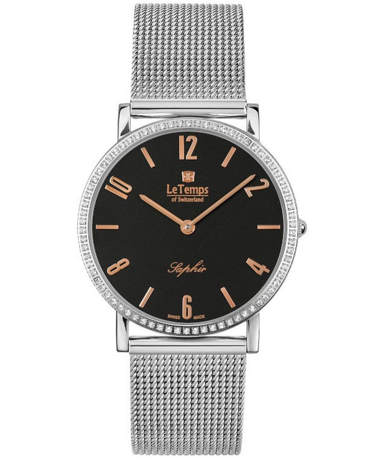 Zegarek damski Le Temps Zafira Slim Swarovski LT1086.42BS01
