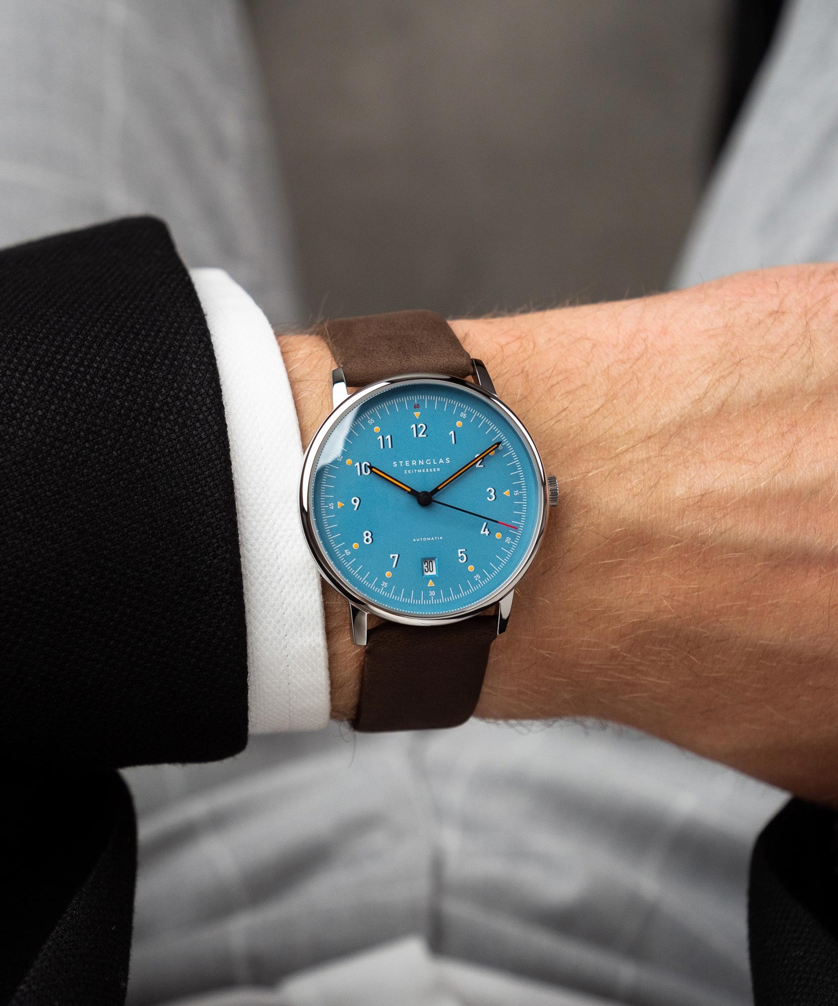 Zegarek męski Sternglas Lumatik Automatic S02-LM17-PR04