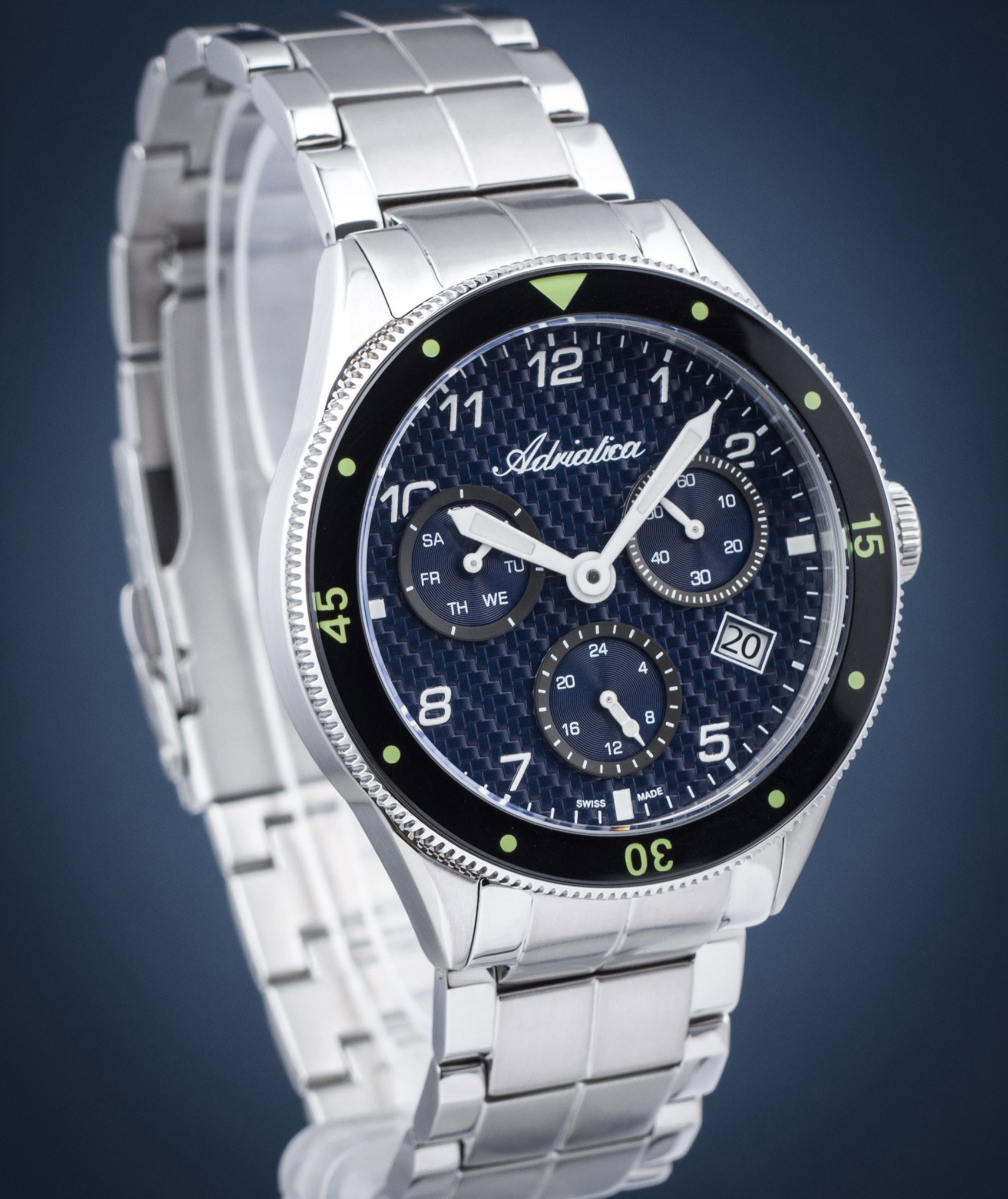 Zegarek męski Adriatica Multifunction A8322.5155QF
