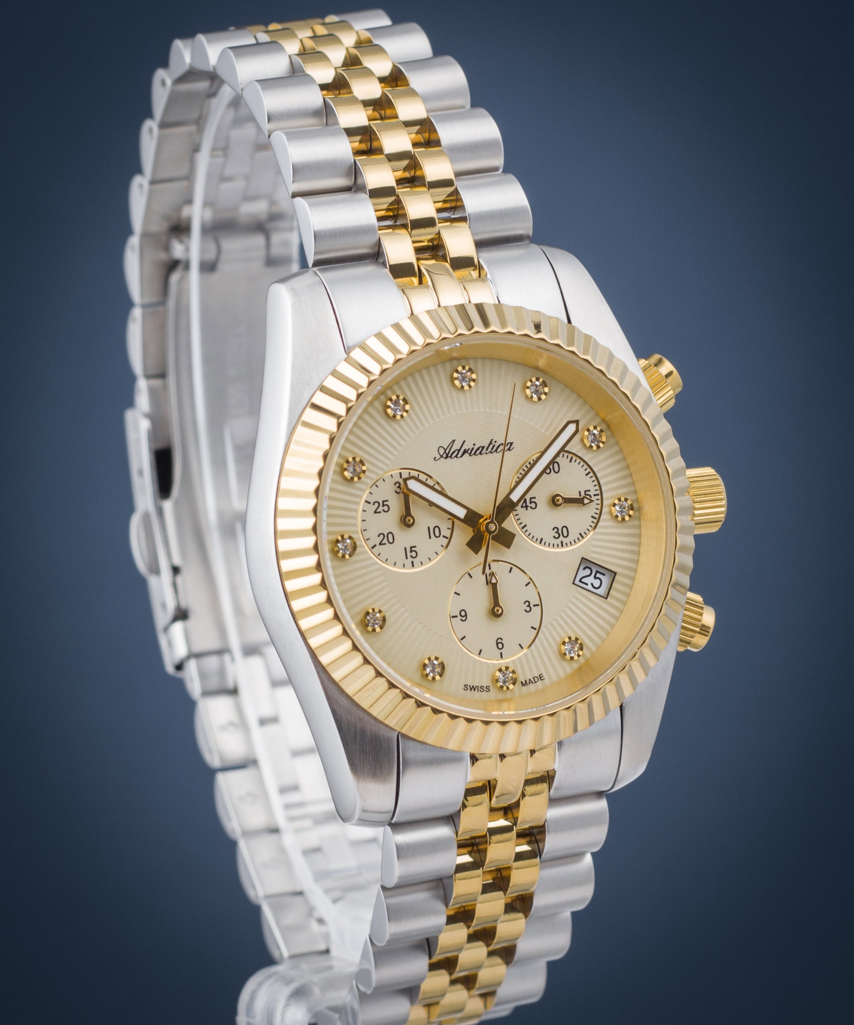 Zegarek damski Adriatica Chronograph A3809.2141CH