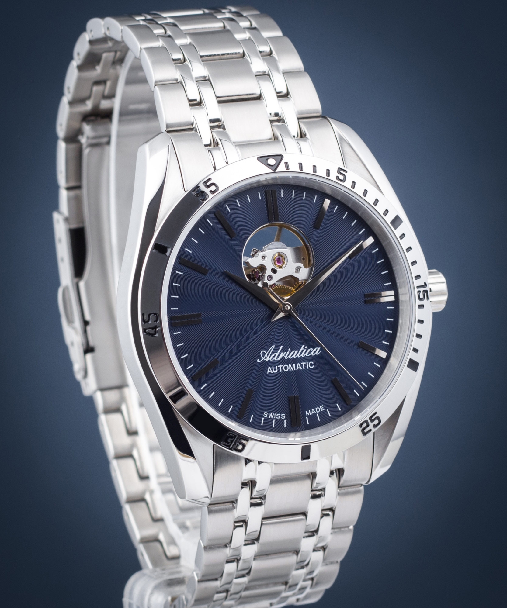 Zegarek męski Adriatica Open Heart Automatic A8202.5115AO