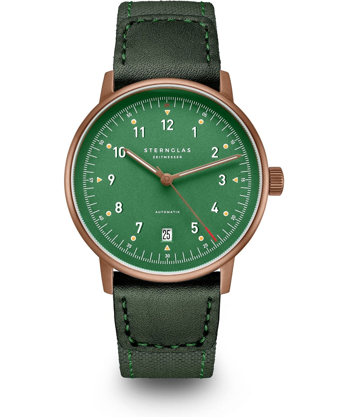 Zegarek męski Sternglas Lumatik Automatic Edition Bronze S02-LMR19-NY07