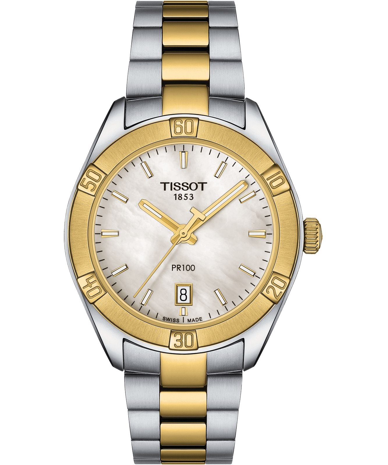 Zegarek damski Tissot PR 100 Sport Chic T101.910.22.111.00 (T1019102211100)
