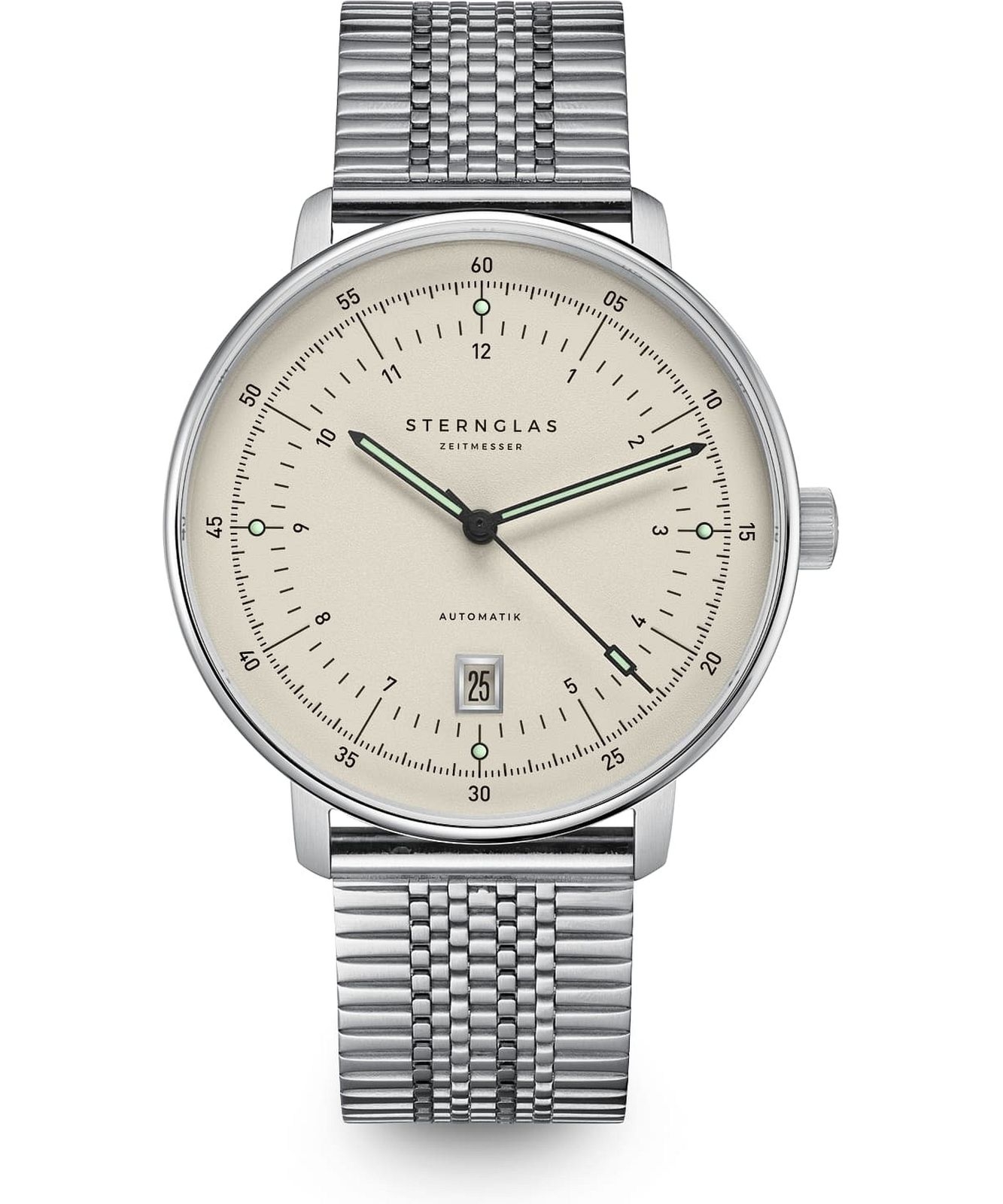 Zegarek męski Sternglas Hamburg Pro Automatik S02-HP26-ME08