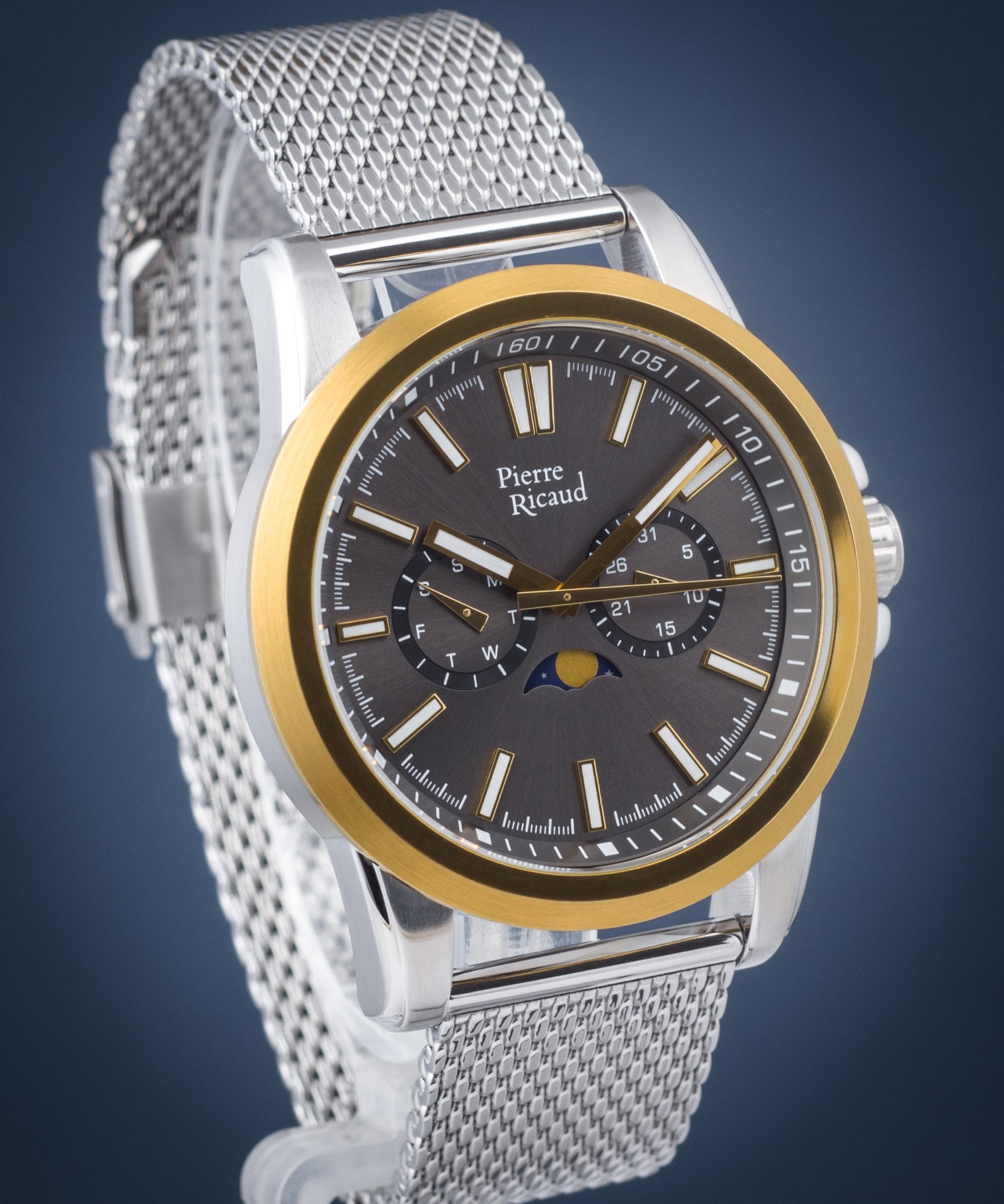 Zegarek męski Pierre Ricaud Moon Phase P60034.2117QF