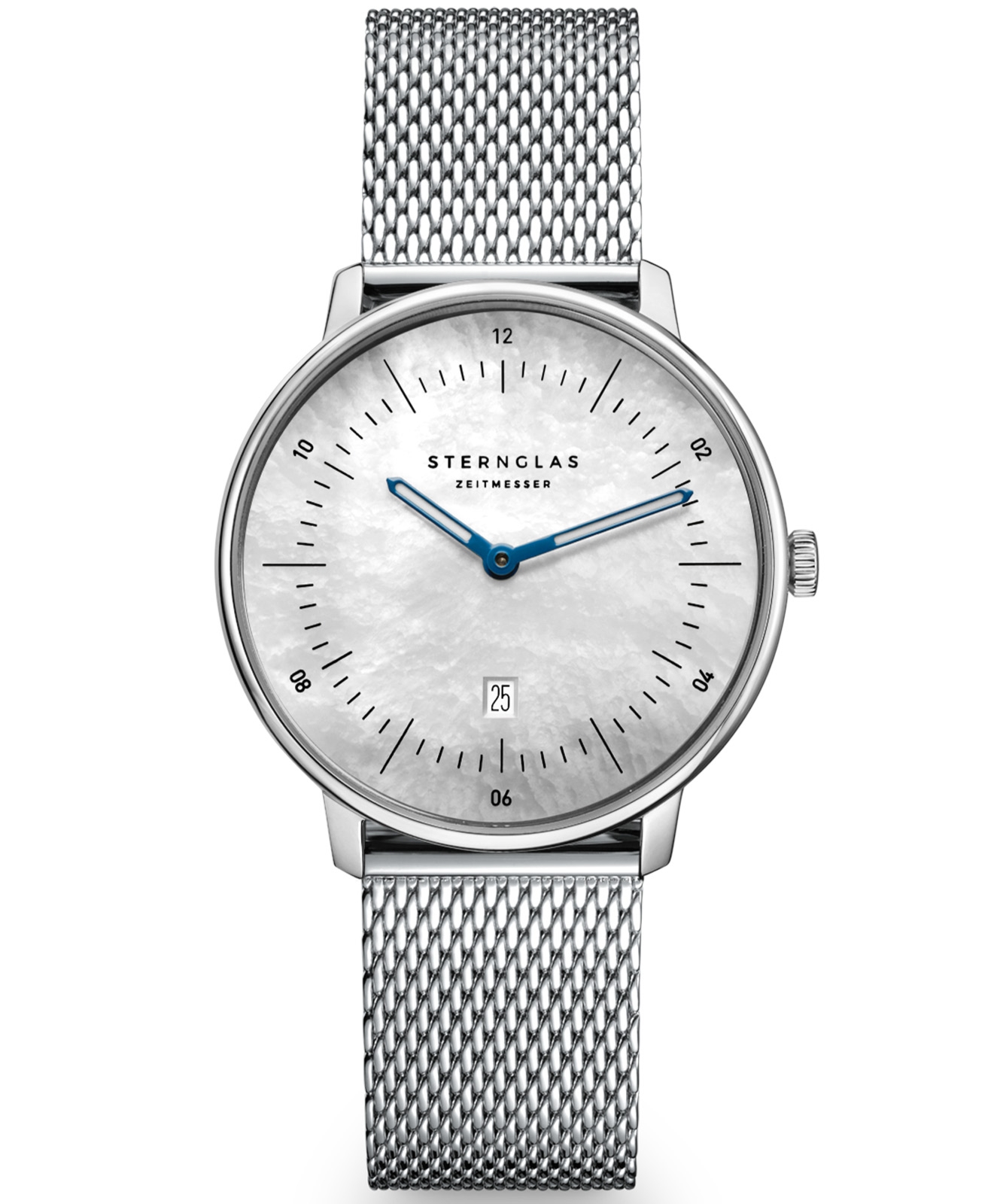Zegarek damski Sternglas Naos XS Edition Mother Of Pearl S01-NDP01-MI01