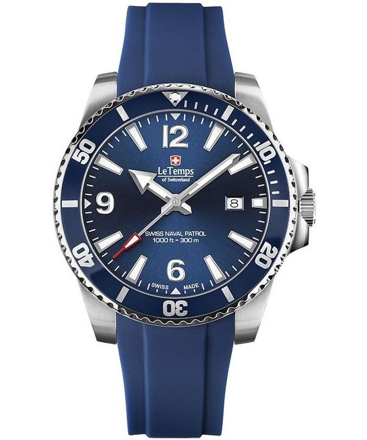 Zegarek męski Le Temps Swiss Naval Patrol LT1043.03BR03