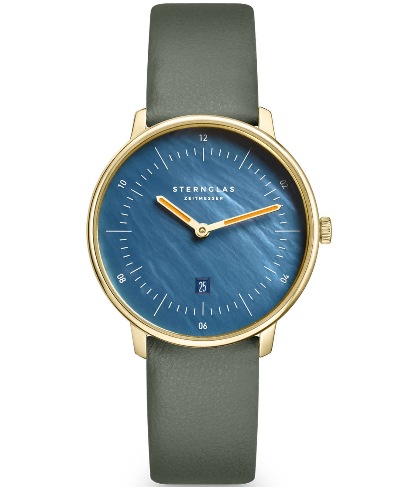 Zegarek damski Sternglas Naos XS Edition Mother Of Pearl S01-NDP07-KL09
