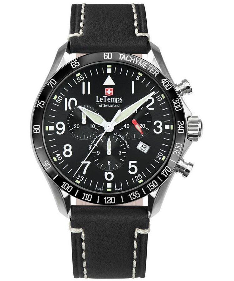 Zegarek męski Le Temps Air Marshal Chronograph LT1041.12BL15