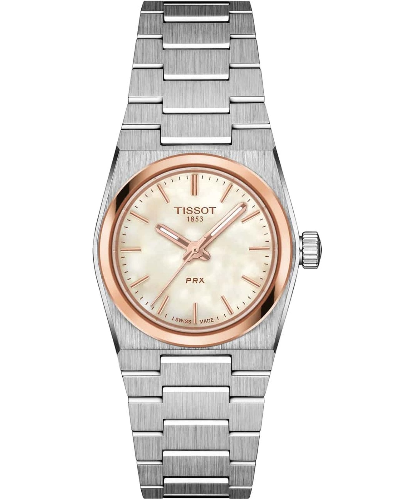 Zegarek damski Tissot PRX 25mm T137.010.21.111.00 (T1370102111100)