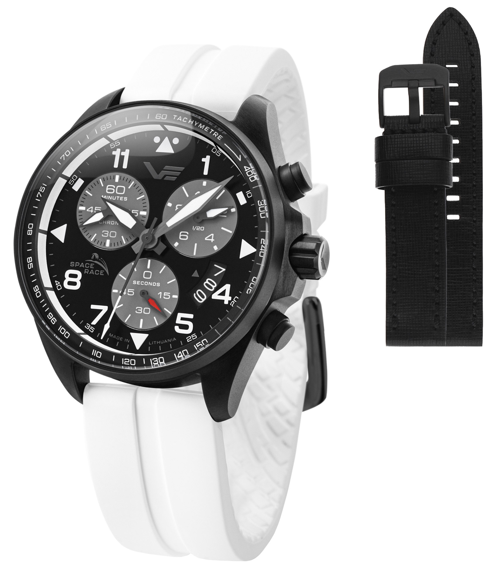 Zegarek męski Vostok Europe Space Race Chrono Limited Edition + pasek Vostok 6S30-325C744-58695