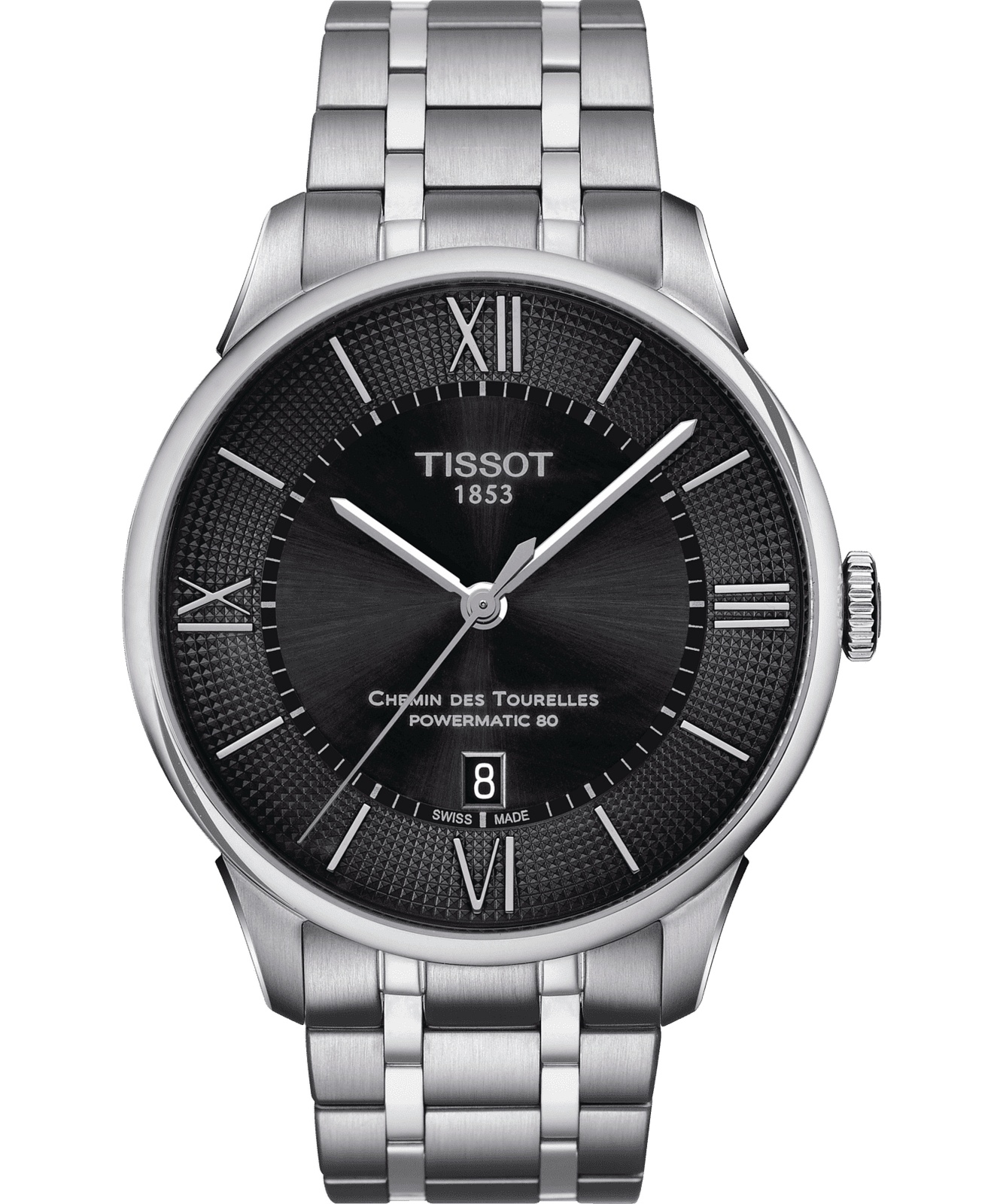 Zegarek męski Tissot Chemin Des Tourelles Powermatic 80 T099.407.11.058.00 (T0994071105800)