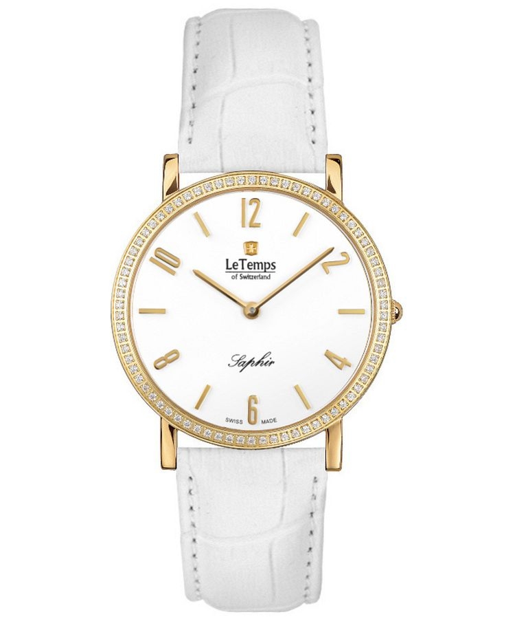 Zegarek damski Le Temps Zafira Slim Swarovski LT1086.61BL64