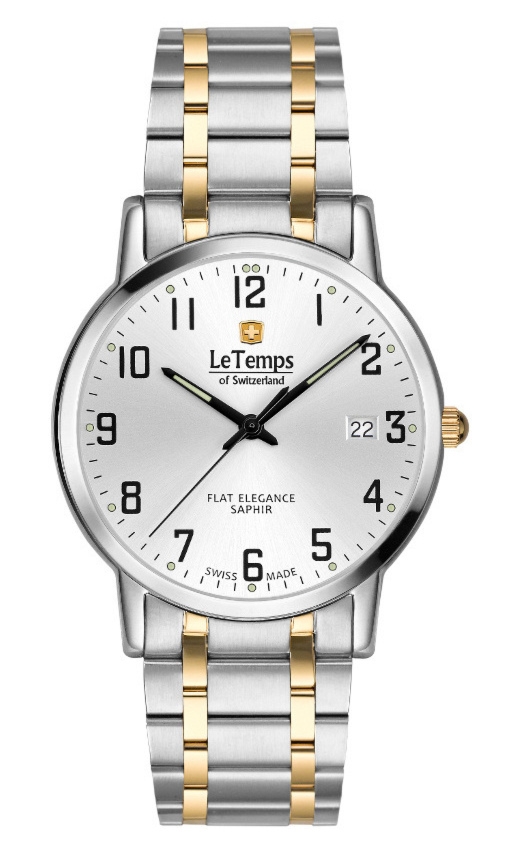 Zegarek męski Le Temps Flat Elegance LT1087.61BT01
