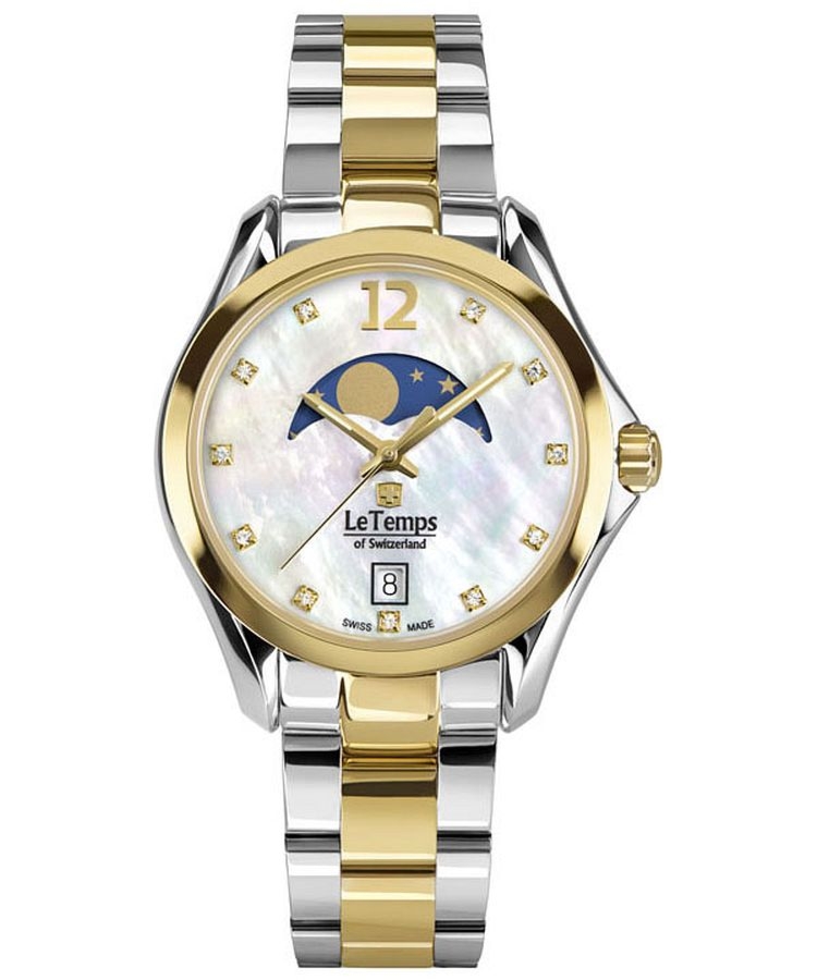 Zegarek damski Le Temps Sport Elegance Moon Phase LT1030.69BT01