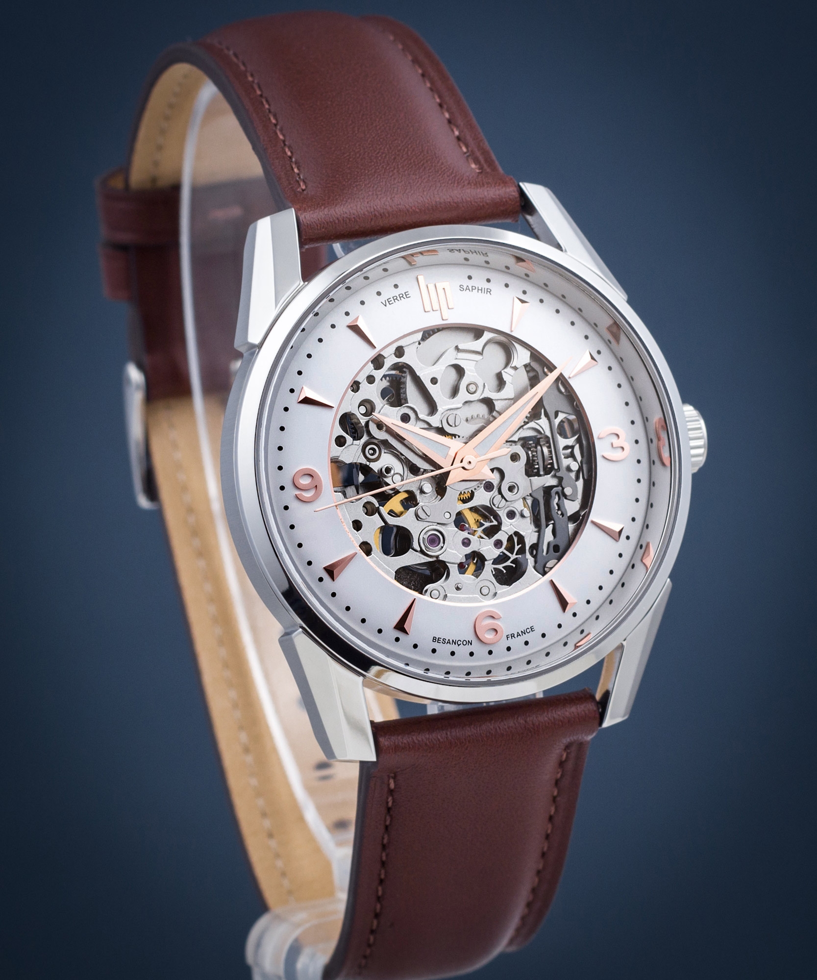 Zegarek męski Lip Himalaya Skeleton 671557