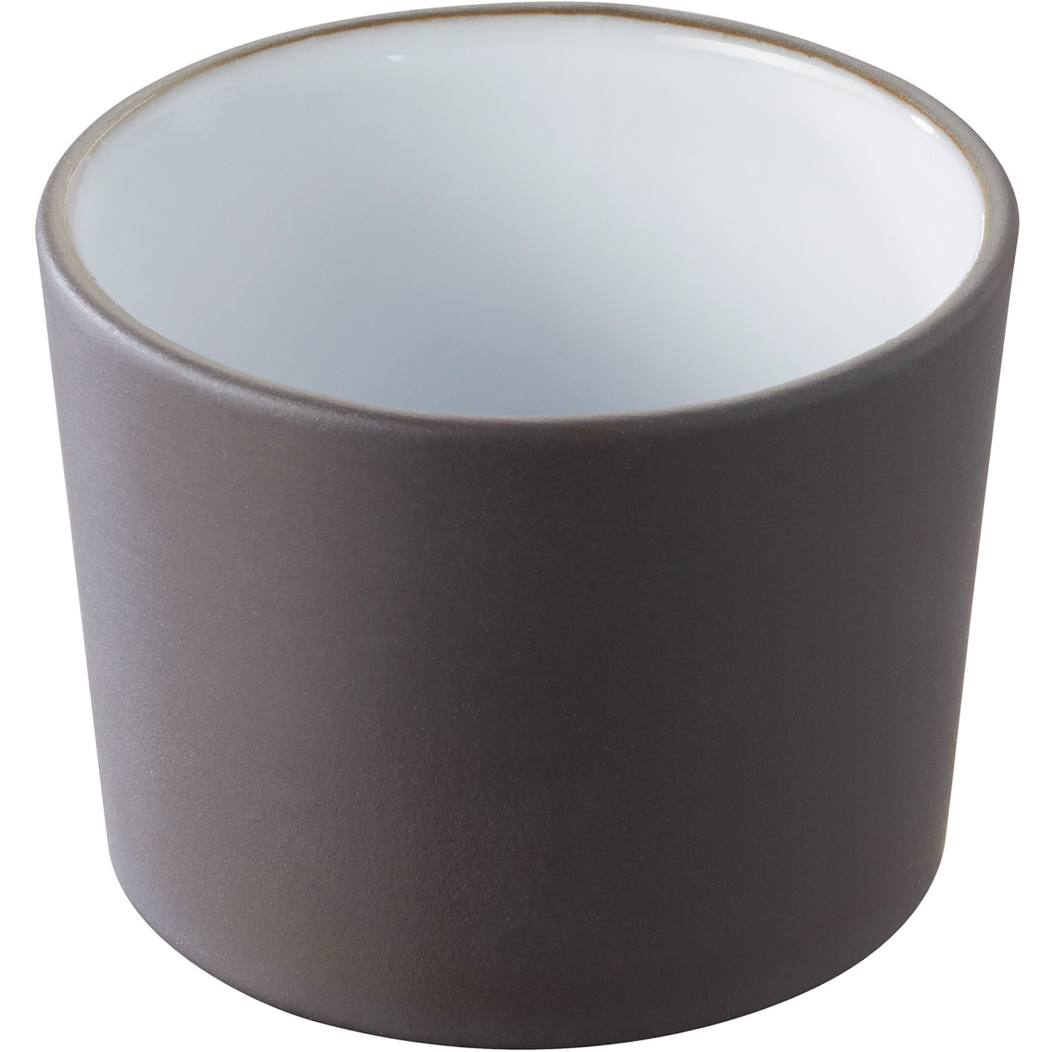 Miseczka porcelanowa 30 ml solid & likid revol, czarna, białe wnętrze (rv-647322-6) - tytuł obrazka Miseczka porcelanowa 30 ml solid & likid revol, czarna, białe wnętrze (rv-647322-6)