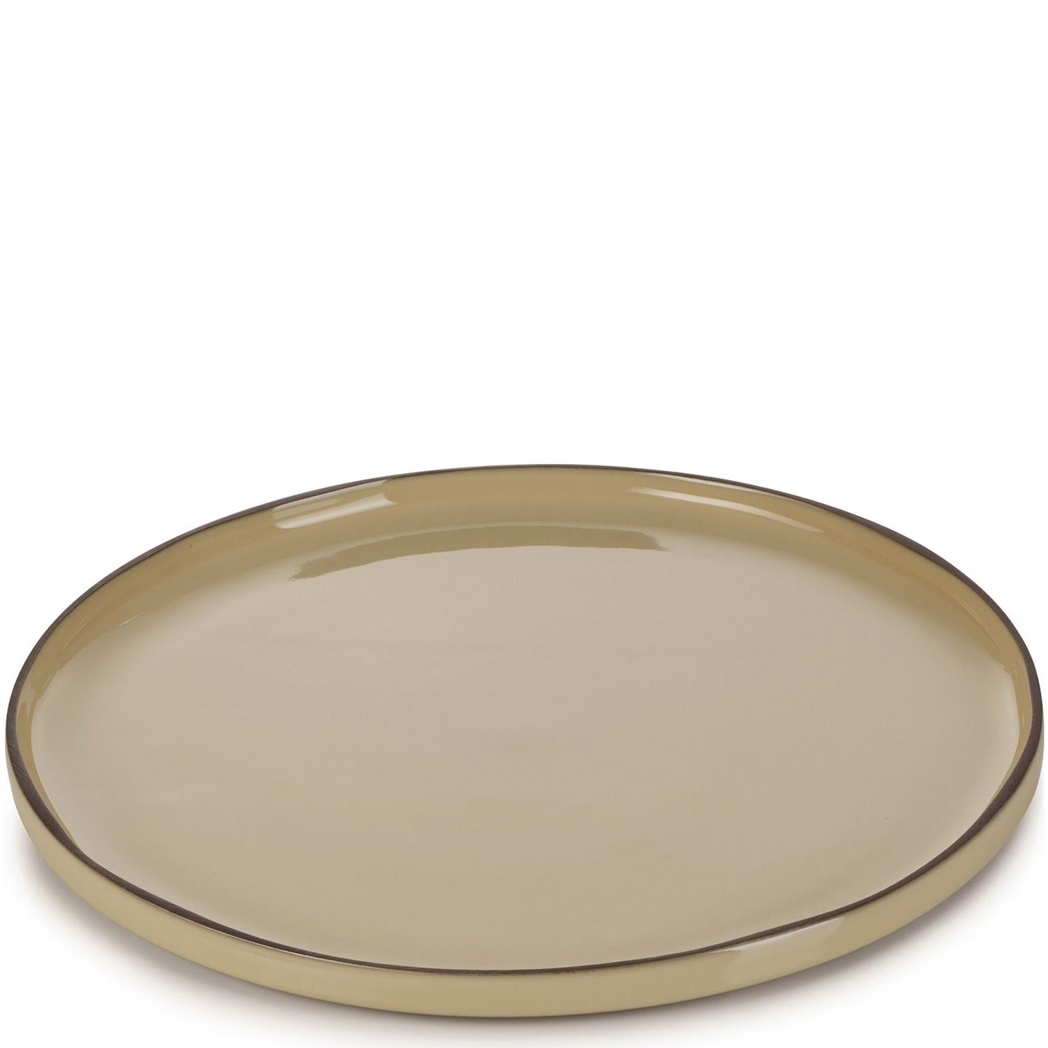 Talerz duży, płaski z rantem 30 cm caractere revol gałka muszkatołowa (rv-652727-4) - tytuł obrazka Talerz duży, płaski z rantem 30 cm caractere revol gałka muszkatołowa (rv-652727-4)