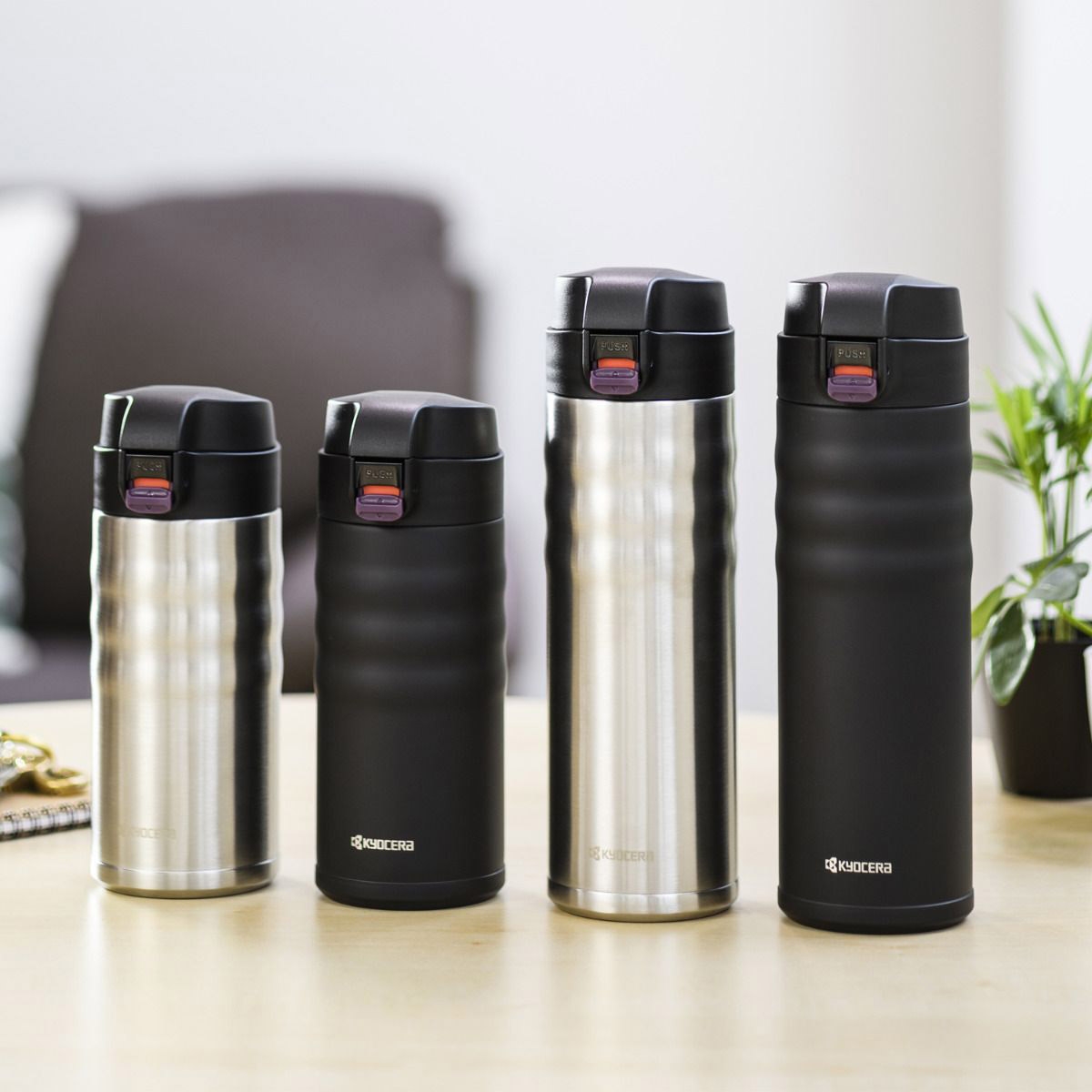 Termokubek z powłoką ceramiczną 500 ml kyocera flip top czarny (mb-17fbk) - tytuł obrazka Termokubek z powłoką ceramiczną 500 ml kyocera flip top czarny (mb-17fbk)