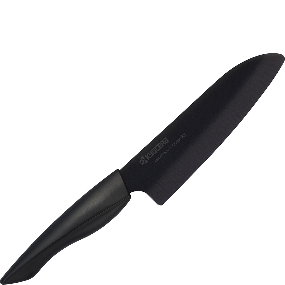 Nóż szefa kuchni santoku ceramiczny kyocera shin 16 cm (zk-160bk-bk) - tytuł obrazka Nóż szefa kuchni santoku ceramiczny kyocera shin 16 cm (zk-160bk-bk)
