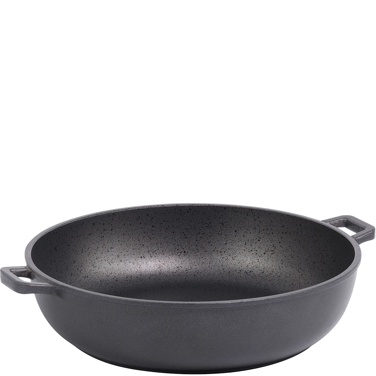 Patelnia aluminiowa, głęboka, z dwoma uchwytami 32 cm choc extreme de buyer (d-8313-32) - tytuł obrazka Patelnia aluminiowa, głęboka, z dwoma uchwytami 32 cm choc extreme de buyer (d-8313-32)