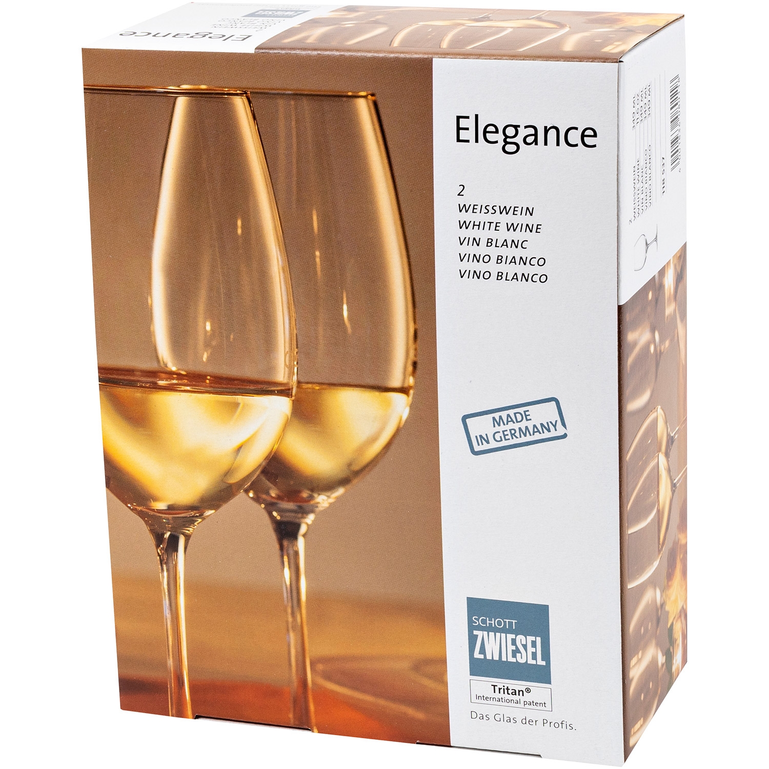 Dwa kieliszki do wina zestaw prezentowy elegance schott zwiesel limited edition (sh-118537) - tytuł obrazka Dwa kieliszki do wina zestaw prezentowy elegance schott zwiesel limited edition (sh-118537)