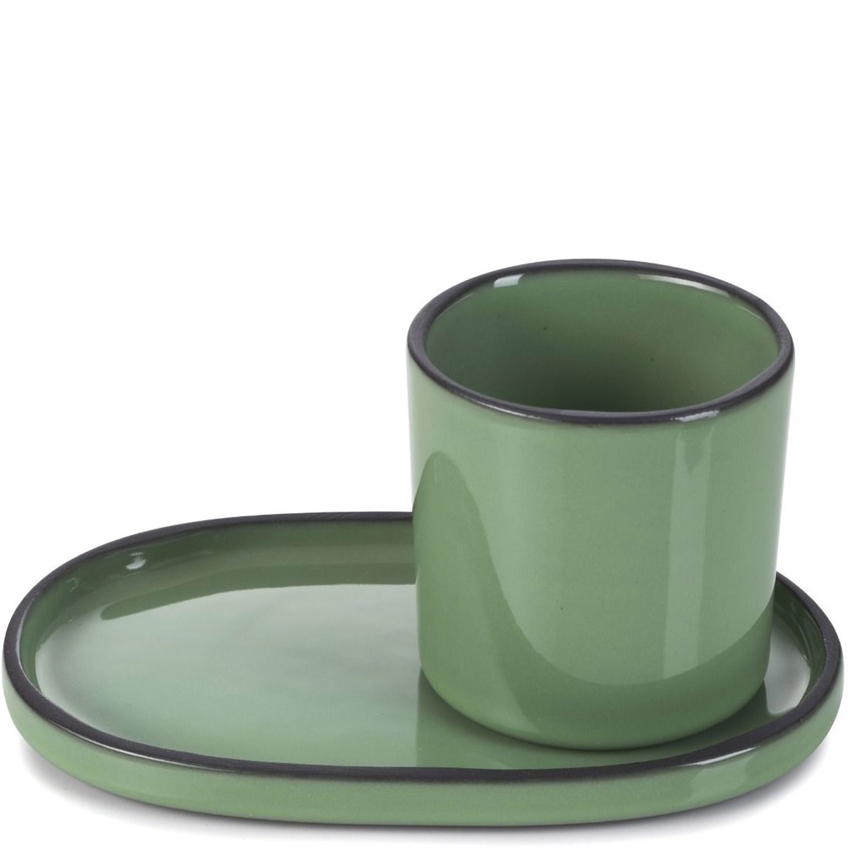 Filiżanka do espresso porcelanowa 80 ml caractere revol miętowa (rv-652688-4) - tytuł obrazka Filiżanka do espresso porcelanowa 80 ml caractere revol miętowa (rv-652688-4)
