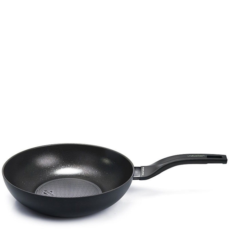Wok aluminiowy 28 cm nova moneta, indukcja (0003684328) - tytuł obrazka Wok aluminiowy 28 cm nova moneta, indukcja (0003684328)