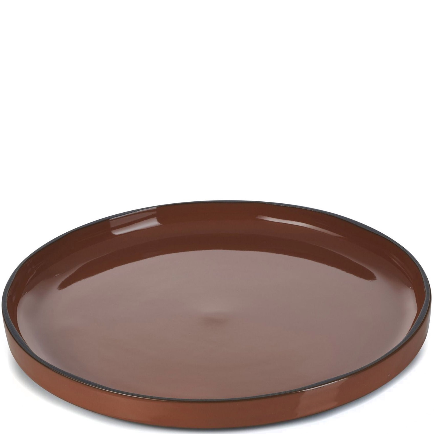 Talerz deserowy, płaski z rantem 21 cm caractere revol cynamonowy (rv-652800-4) - tytuł obrazka Talerz deserowy, płaski z rantem 21 cm caractere revol cynamonowy (rv-652800-4)