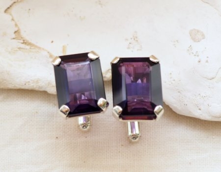 Królewski blask Sri Lanki spinki do mankietów