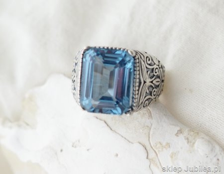 GENTLEMAN naturalny turmalin 11.20ct srebrny sygn