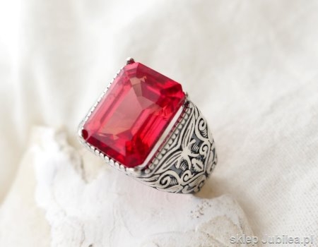 GENTLEMAN dwukolorowy naturalny szafir 14.10ct