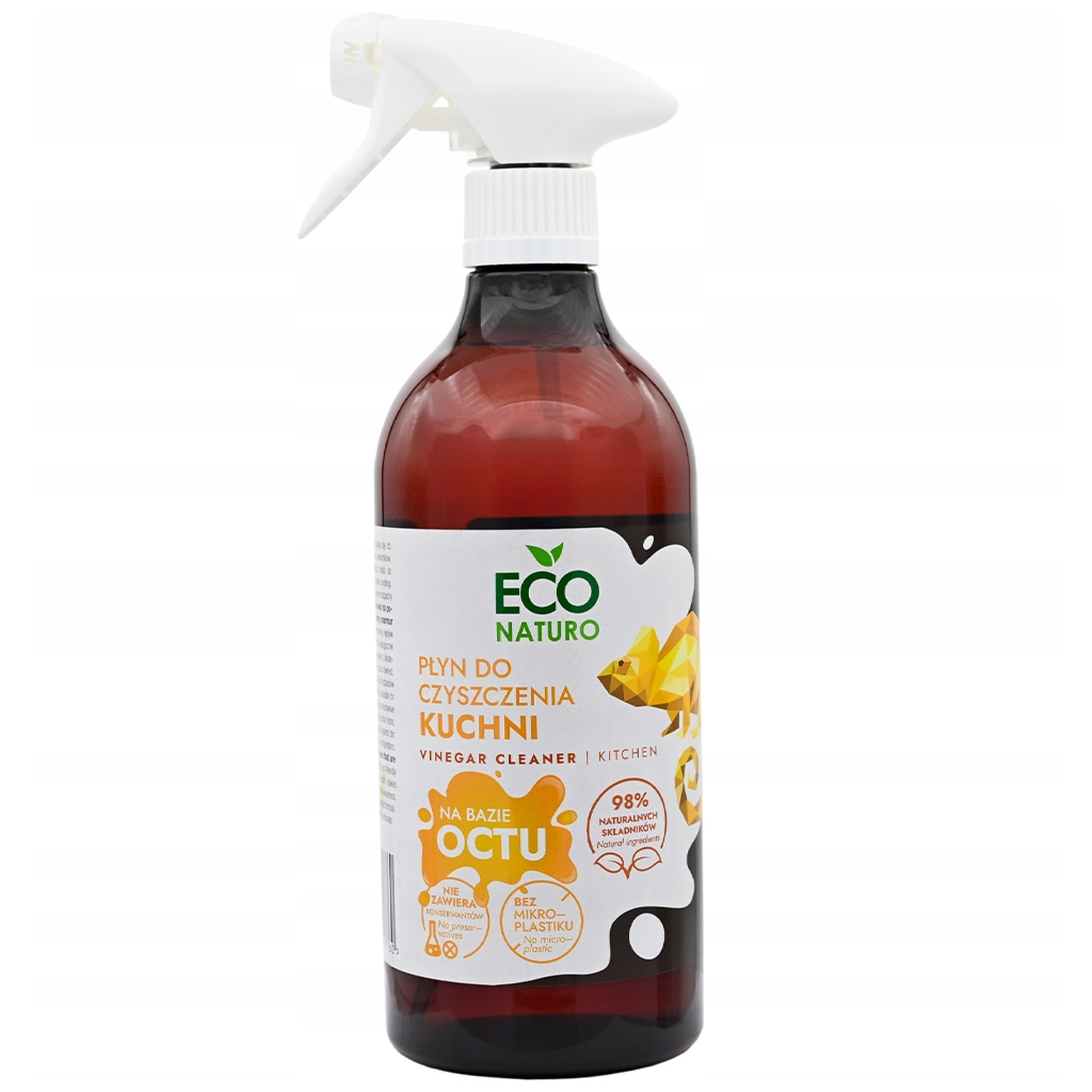 ECO NATURO Płyn do czyszczenia na bazie octu – Kuchnia 750ml