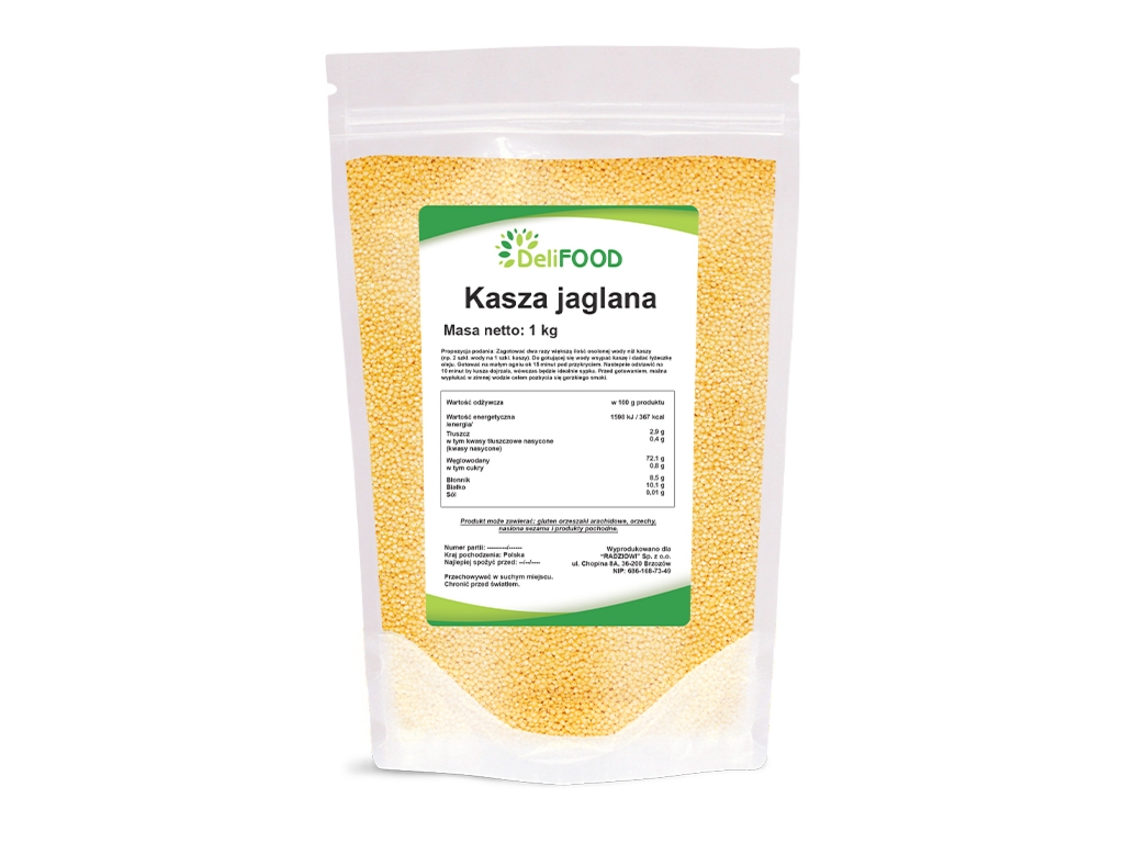 Kasza jaglana 1kg - Delifood