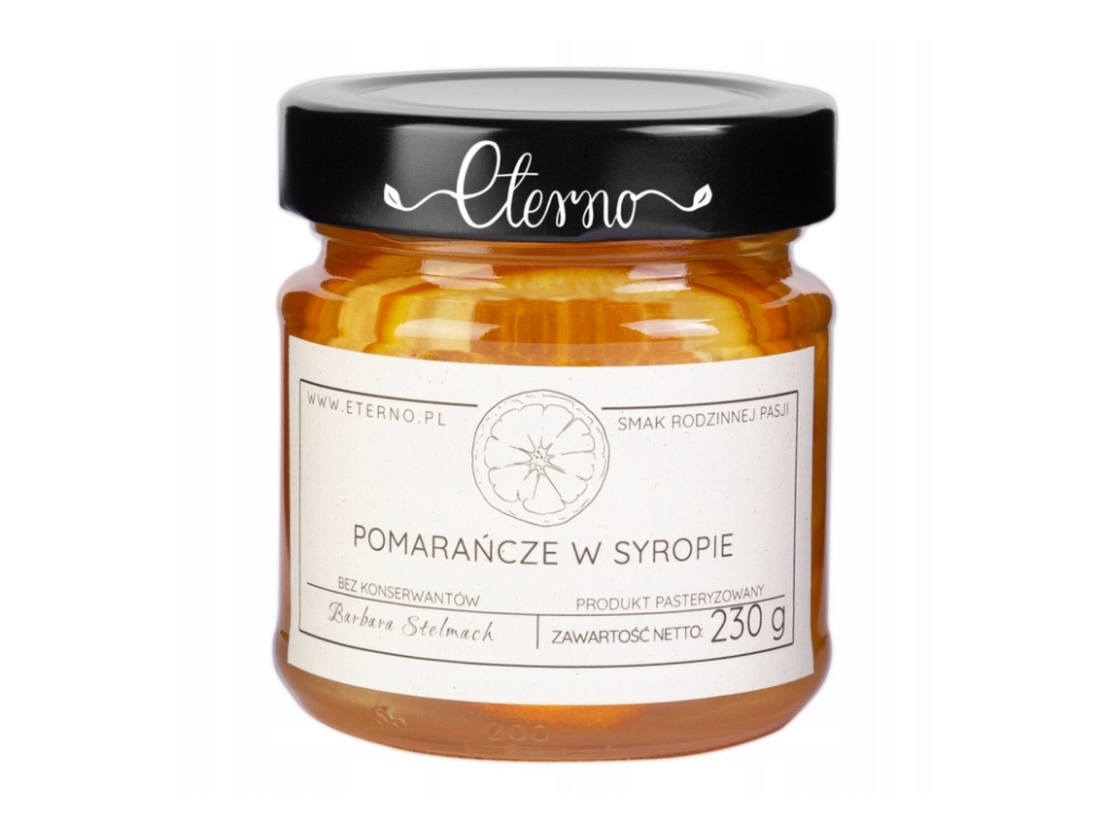 Pomarańcze w syropie 230g - Eterno