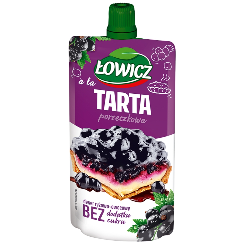 ŁOWICZ Deser a la tarta porzeczkowa 100g - Łowicz
