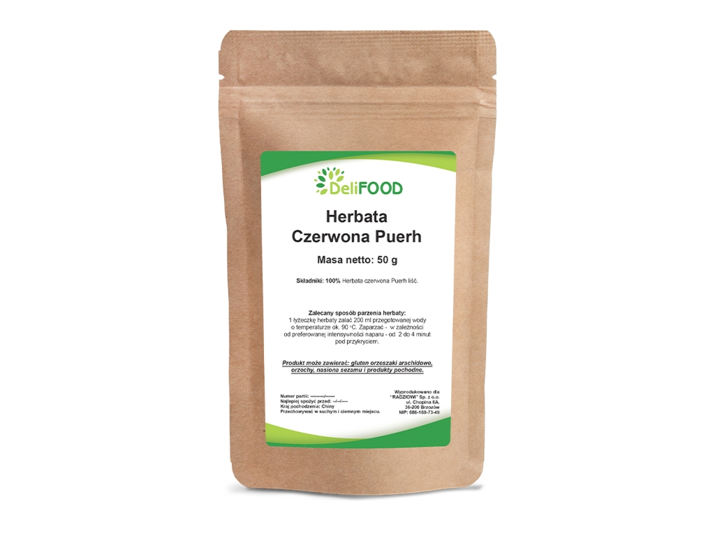 Herbata Puerh 50g - Delifood