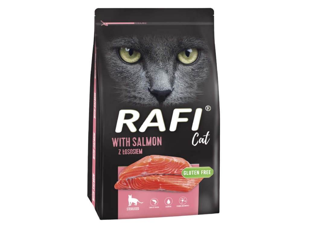 RAFI Sucha karma dla kota z łososiem 7 kg