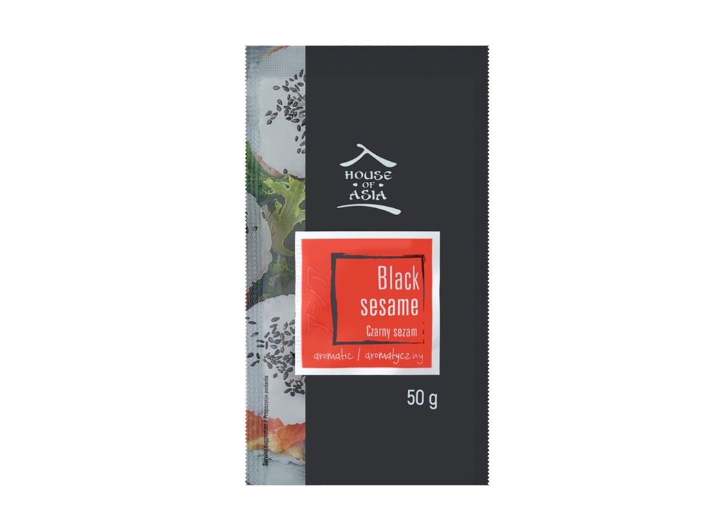 Czarny sezam 50g - House of Asia - Cosdlazdrowia.pl