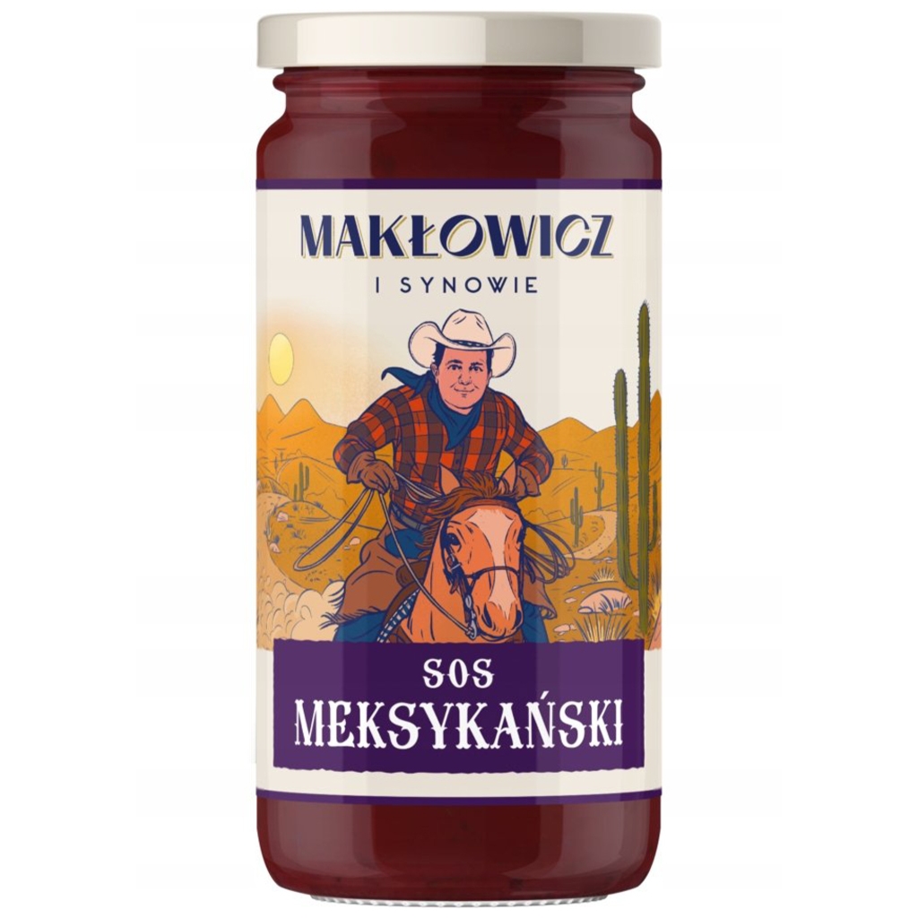 MAKŁOWICZ I SYNOWIE Sos meksykański 400g - Makłowicz I Synowie