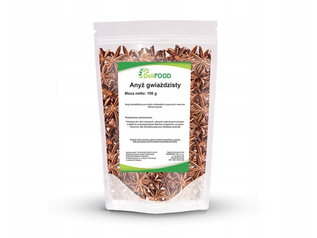 Anyż gwiaździsty 100g - Delifood