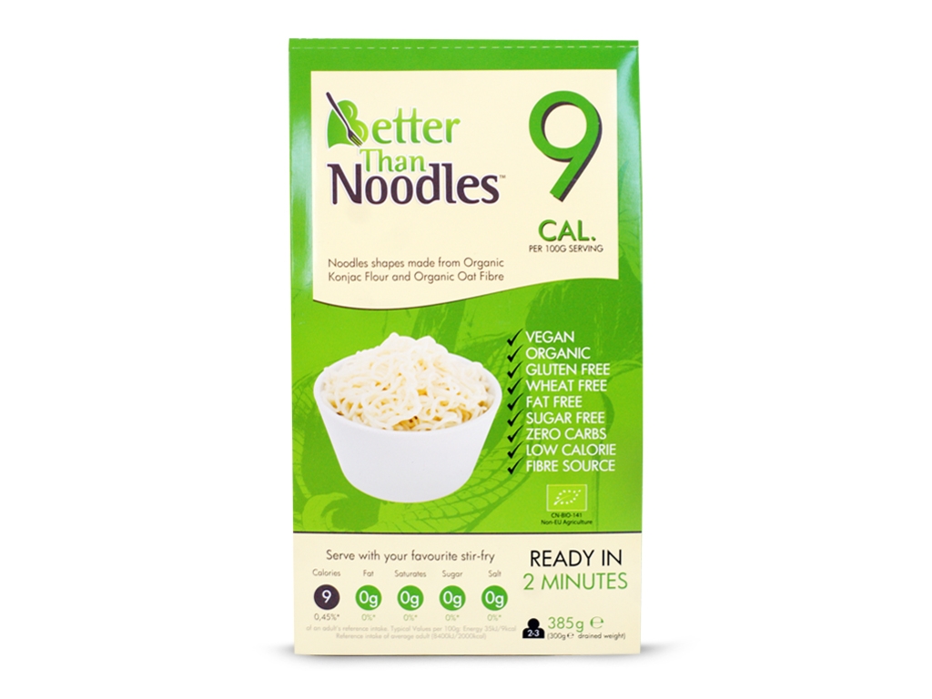 BETTER THAN FOODS BIO Makaron konjac noodle bezgl. 385g