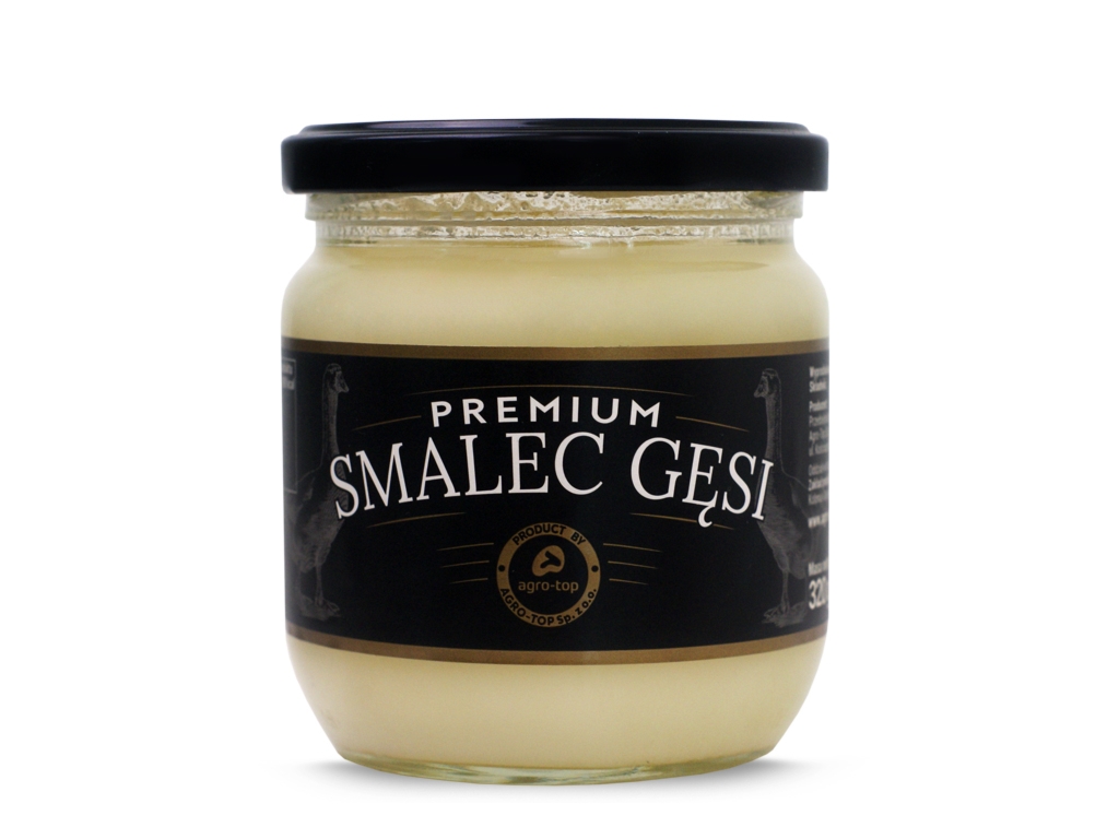 Smalec gęsi w słoiku 320g Agro-top - Agro-top