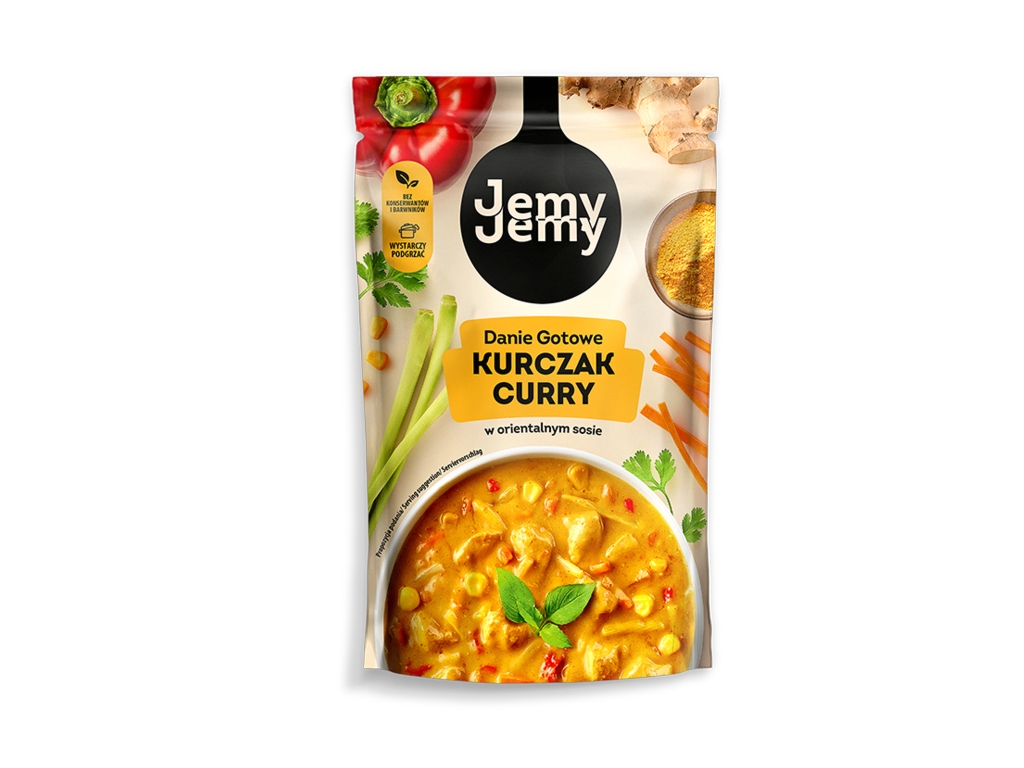 Kurczak curry danie gotowe 360g - Jemy Jemy - Jemy Jemy