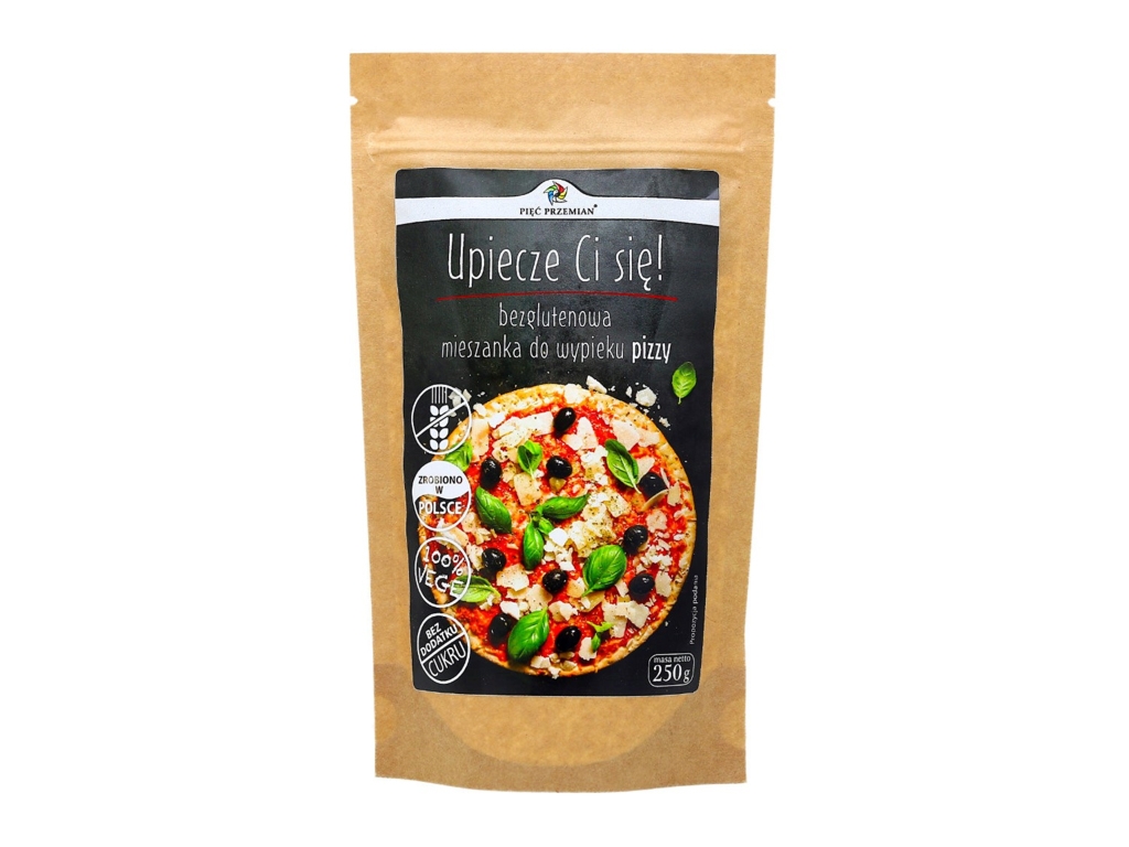 Mieszanka bezglu. do pizzy 250g Pięć P. - Pięć Przemian